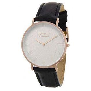 Career rosa forgyldt rustfri stål Quartz Unisex ur fra Axcent of Scandinavia, IX5690R-05